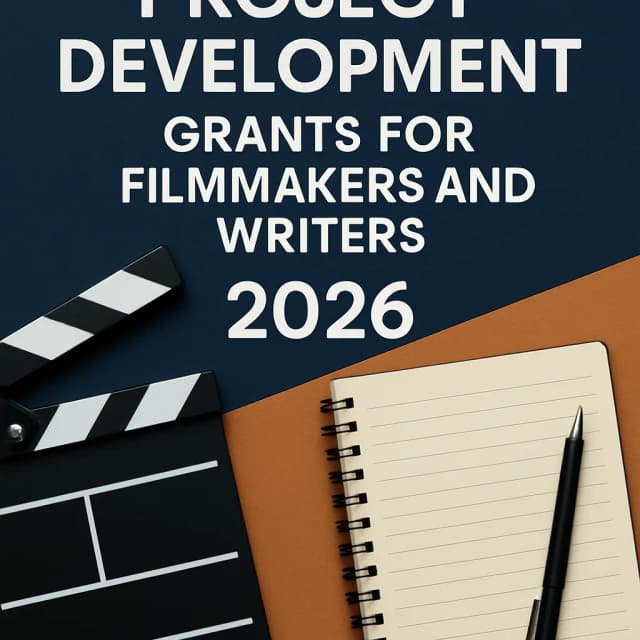 Project Development Grants for Filmmakers and Writers 2026