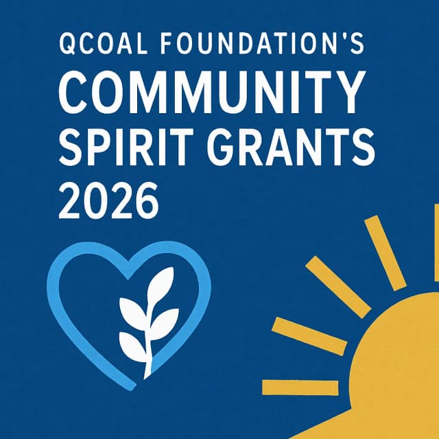 QCoal Foundation’s Community Spirit Grants 2026