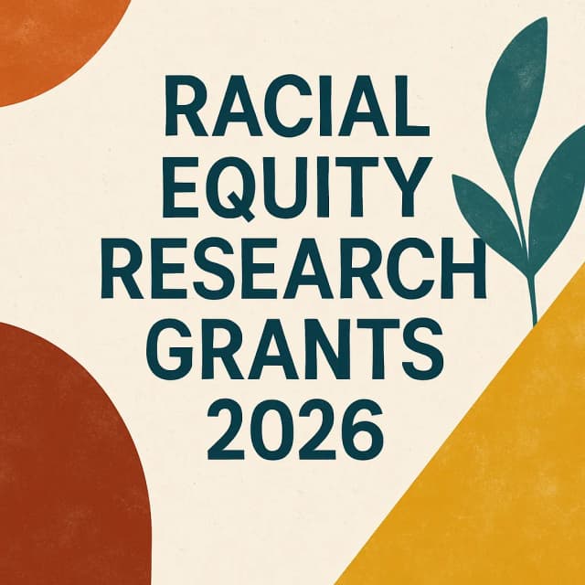 Racial Equity Research Grants 2026
