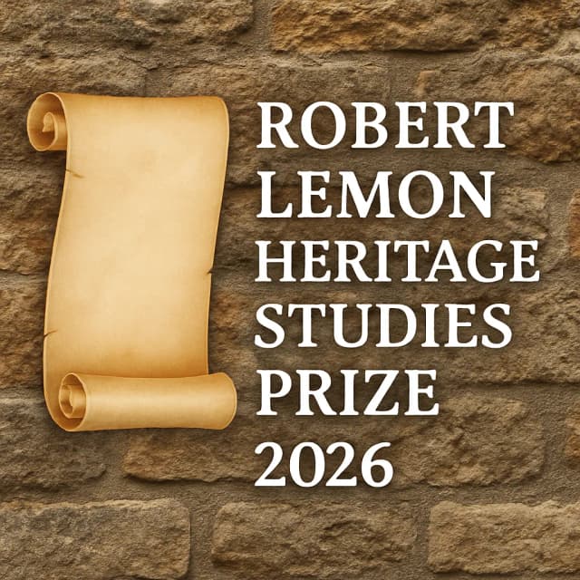 Robert Lemon Heritage Studies Prize 2026