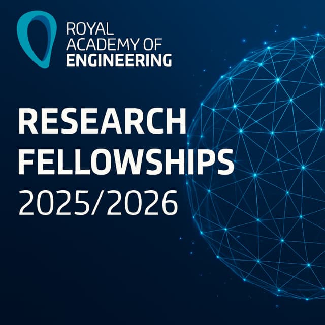Royal Academy of Engineering Research Fellowships 2025/2026