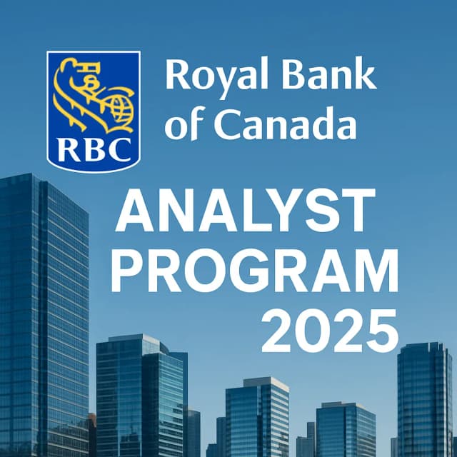 Royal Bank of Canada (RBC) Analyst Program 2025