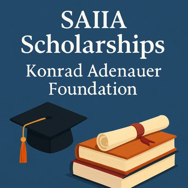 SAIIA Scholarships Konrad Adenauer Foundation