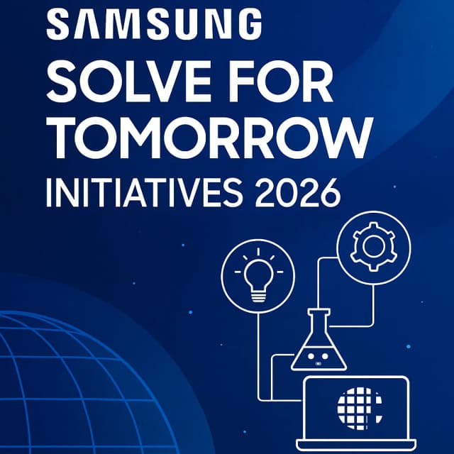 Samsung Solve for Tomorrow Initiatives 2026