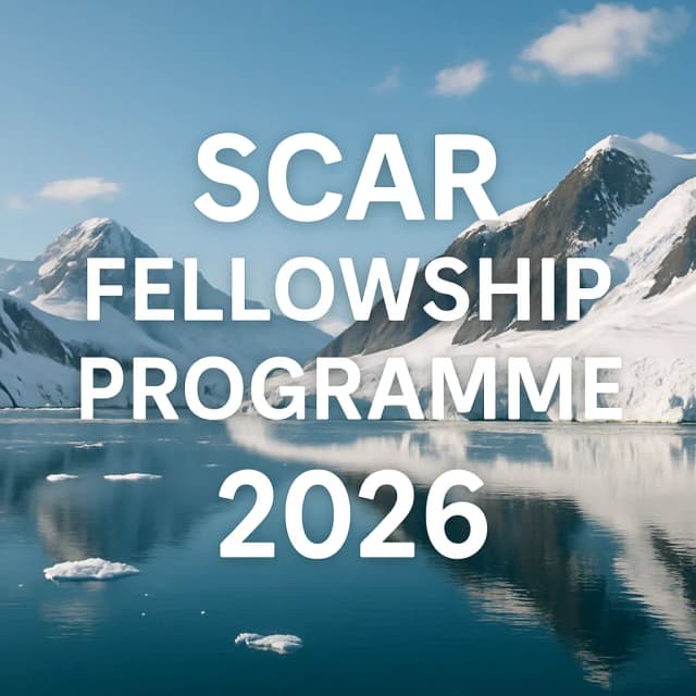 SCAR Fellowship Programme 2026