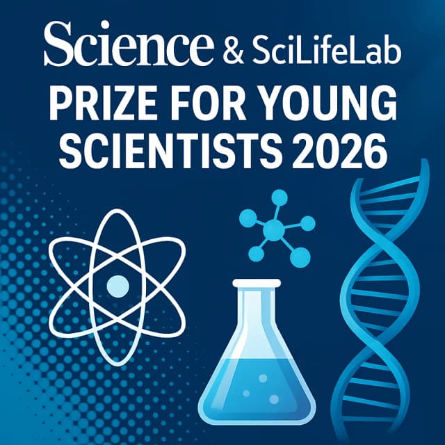 Science & SciLifeLab Prize for Young Scientists 2026