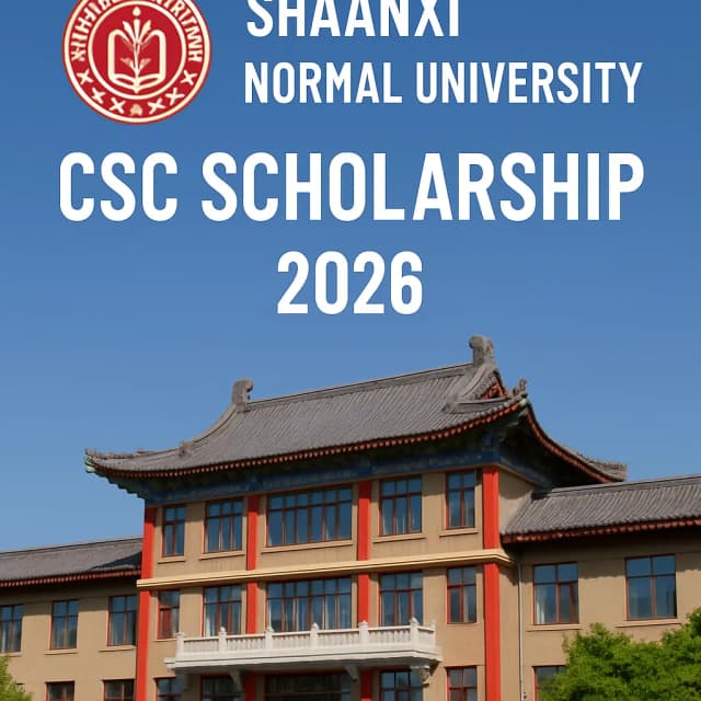 Shaanxi Normal University CSC Scholarship 2026