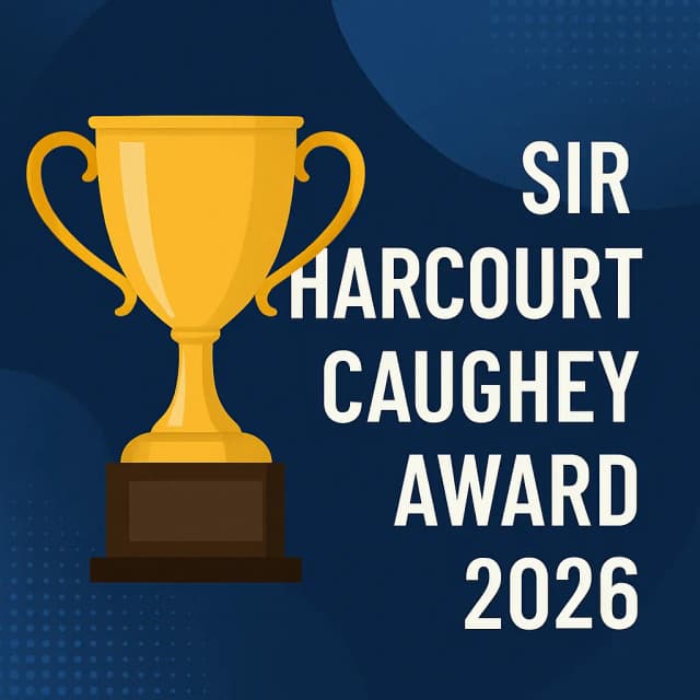 Sir Harcourt Caughey Award 2026