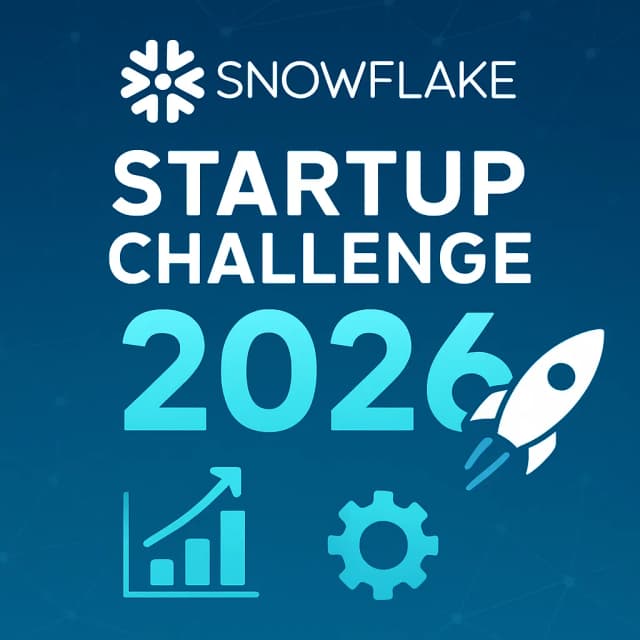Snowflake Startup Challenge 2026