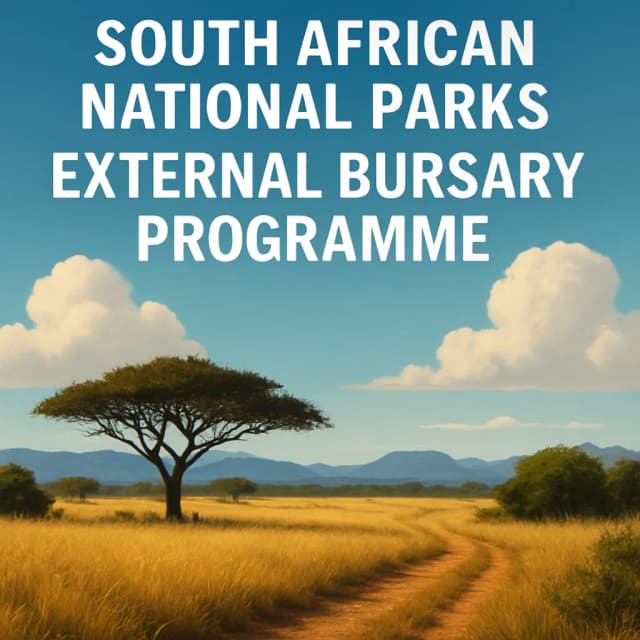 South African National Parks External Bursary Programme