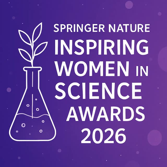 Springer Nature Inspiring Women in Science Awards 2026