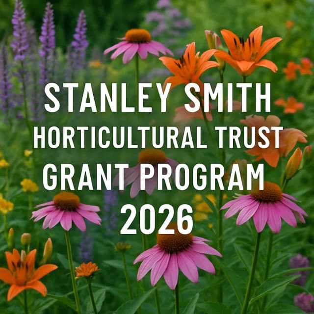 Stanley Smith Horticultural Trust Grant Program 2026