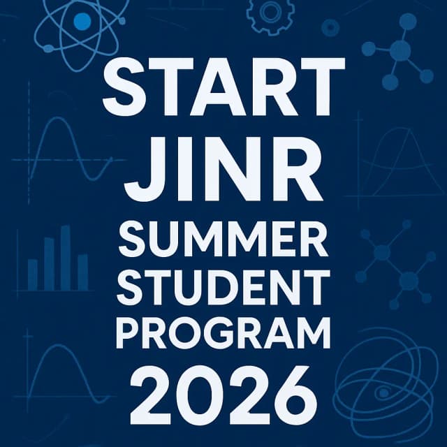 START JINR Summer Student Program 2026