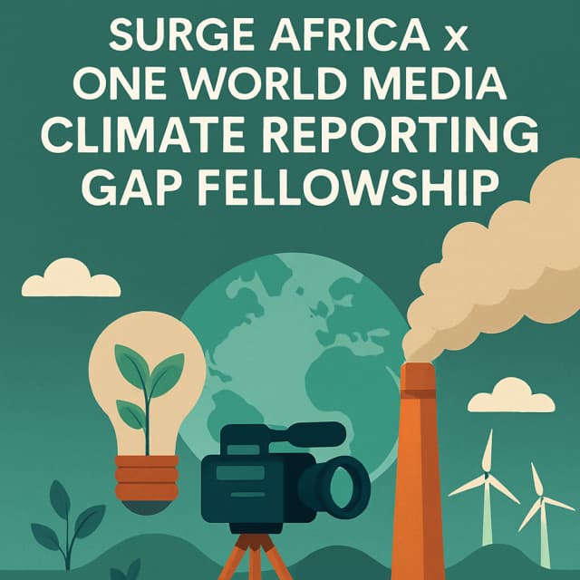 Surge Africa x One World Media Climate Reporting Gap Fellowship