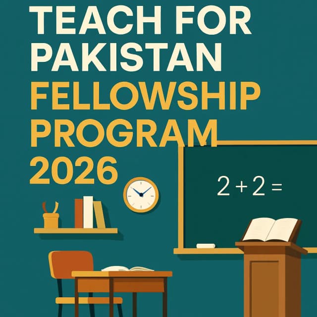 Teach For Pakistan Fellowship Program 2026