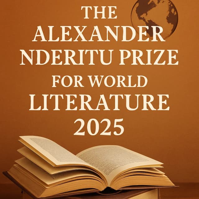 The Alexander Nderitu Prize for World Literature 2025
