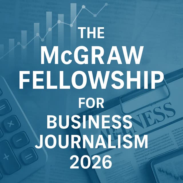 The McGraw Fellowship for Business Journalism 2026