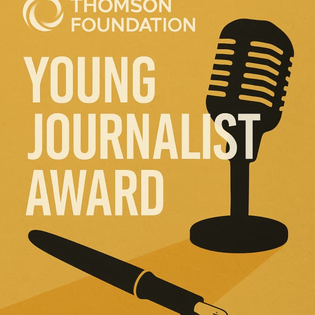 Thomson Foundation Young Journalist Award