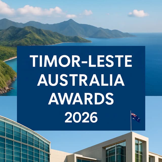 Timor-Leste Australia Awards 2026