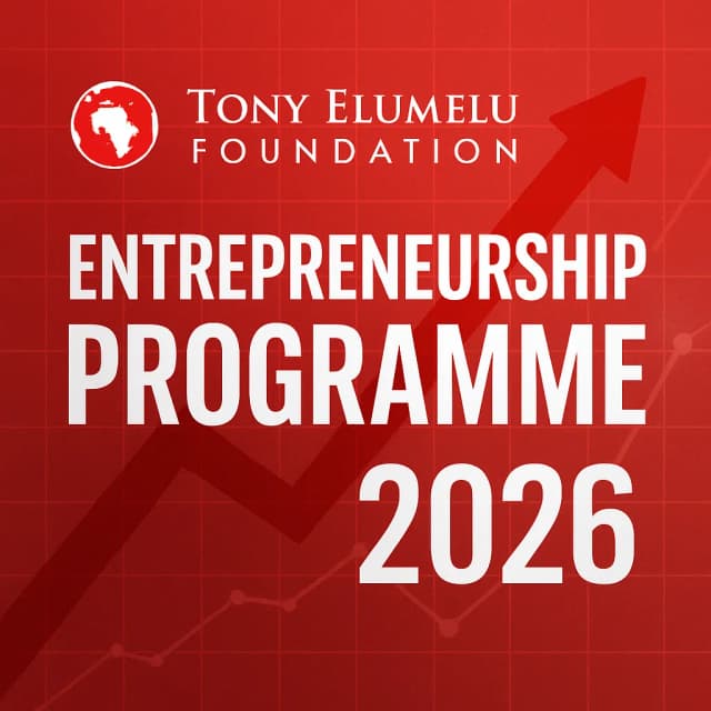 Tony Elumelu Foundation Entrepreneurship Programme 2026
