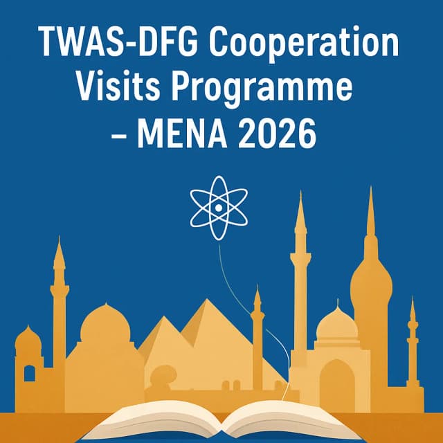 TWAS-DFG Cooperation Visits Programme - MENA 2026
