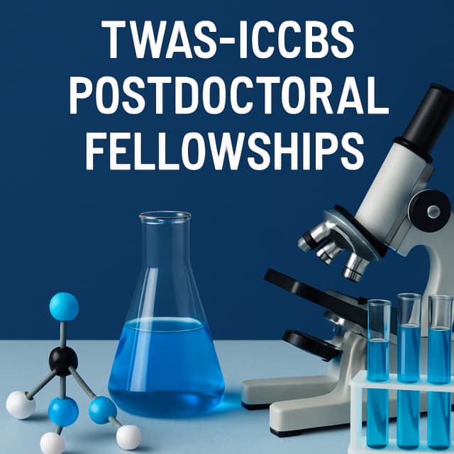 TWAS-ICCBS Postdoctoral Fellowships