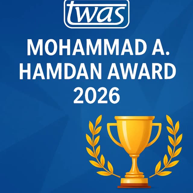 TWAS-Mohammad A. Hamdan Award 2026