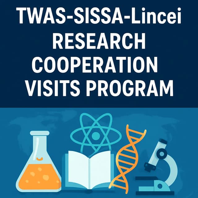 TWAS-SISSA-Lincei Research Cooperation Visits Program