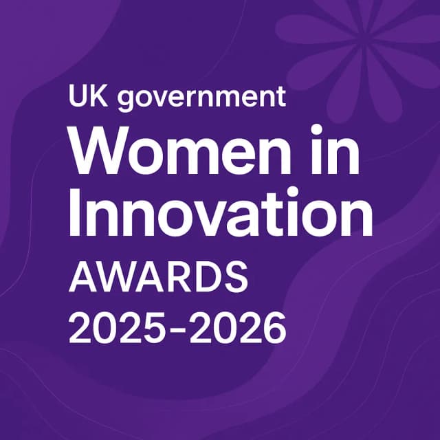 UK government Women in Innovation Awards 2025-2026