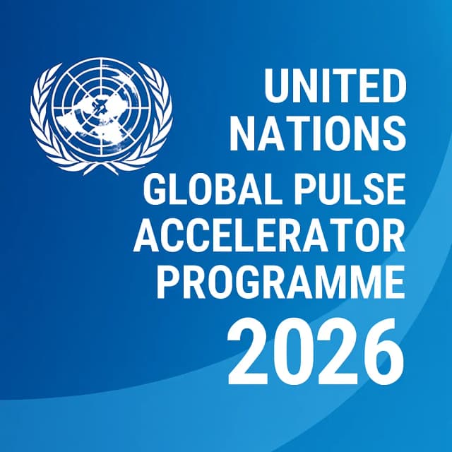 United Nations Global Pulse Accelerator Programme 2026