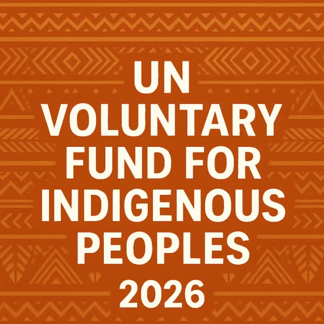 UN Voluntary Fund for Indigenous Peoples 2026