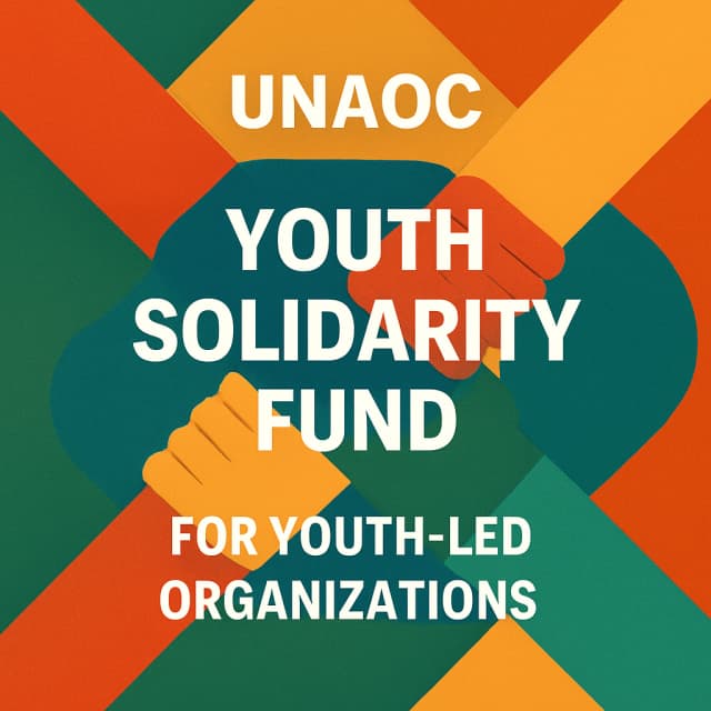 UNAOC Youth Solidarity Fund for Youth-led Organizations