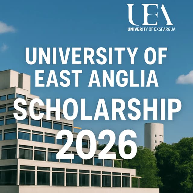 University of East Anglia Scholarship 2026