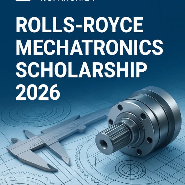 University of Nottingham Rolls-Royce Mechatronics Scholarship 2026