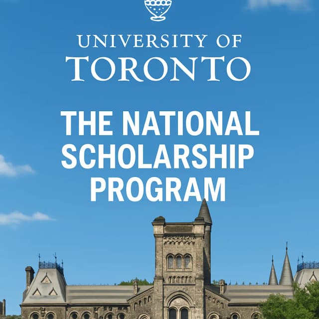 University of Toronto - The National Scholarship Program