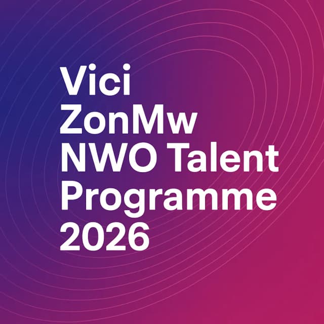 Vici ZonMw NWO Talent Programme 2026