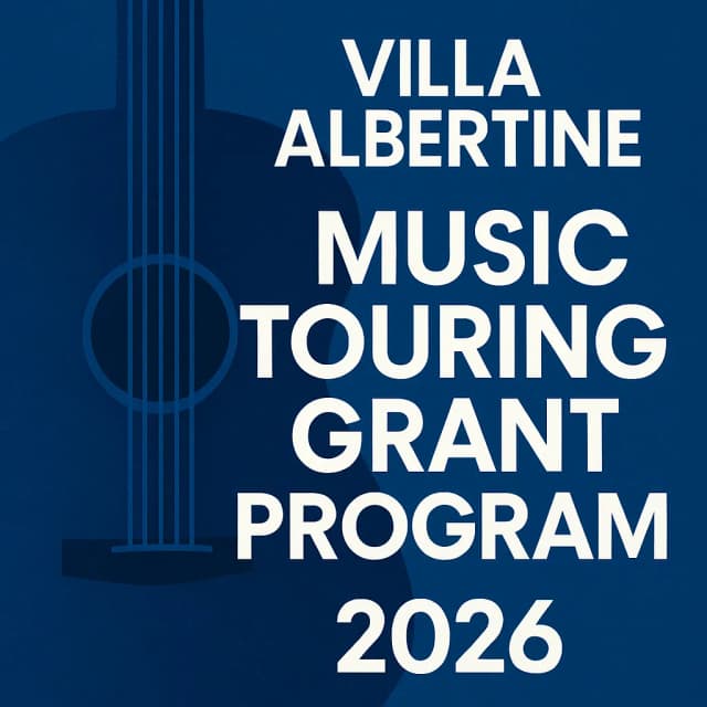 Villa Albertine Music Touring Grant Program 2026