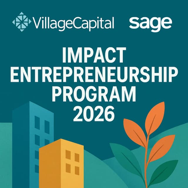 Village Capital Sage Impact Entrepreneurship Program 2026