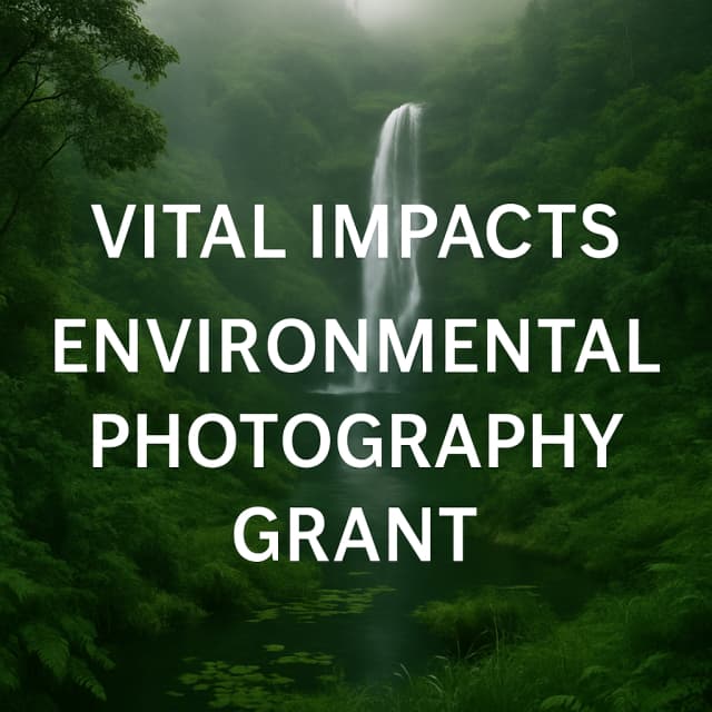 Vital Impacts Environmental Photography Grant