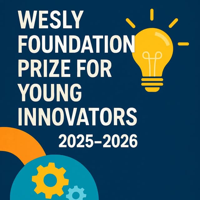 Wesly Foundation Prize for Young Innovators 2025–2026