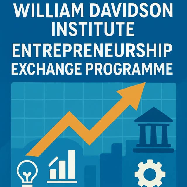 William Davidson Institute Entrepreneurship Exchange Programme