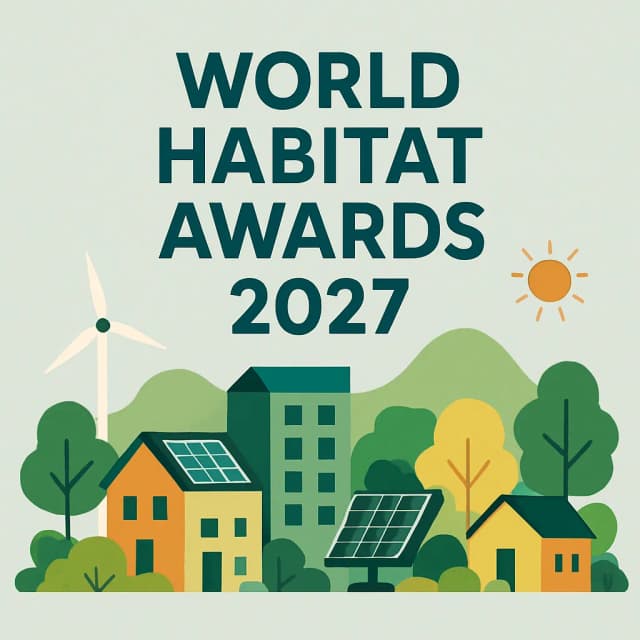 World Habitat Awards 2027