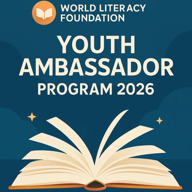 World Literacy Foundation Youth Ambassador Program 2026