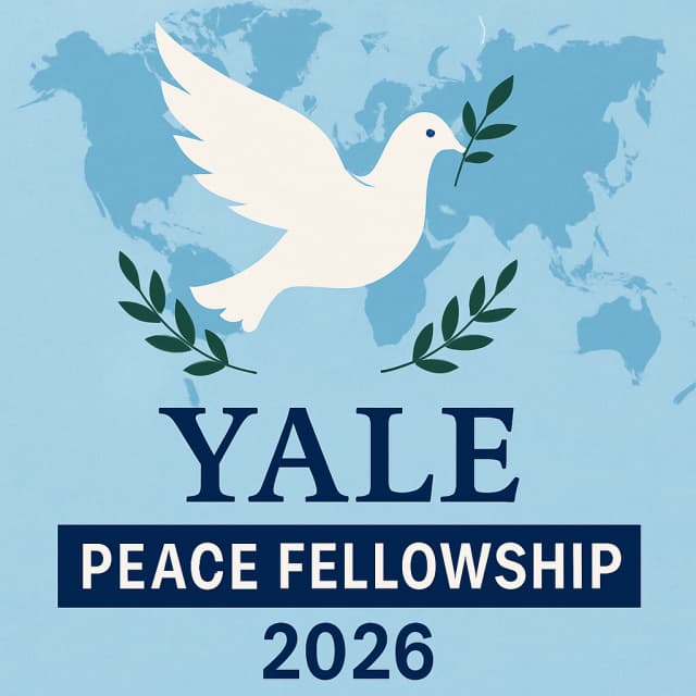 Yale Peace Fellowship 2026