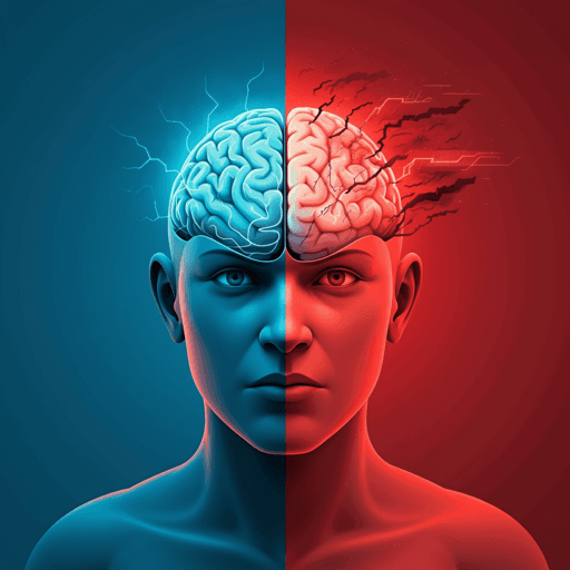 Prolonged exertion of self-control causes increased sleep-like frontal brain activity and changes in aggressivity and punishment
