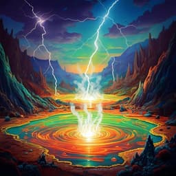 Methane formation driven by light and heat prior to the origin of life and beyond