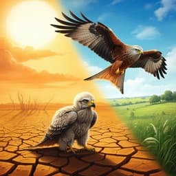 Hardship at birth alters the impact of climate change on a long-lived predator