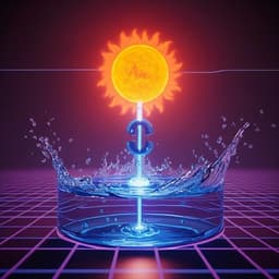 Spontaneous solar water splitting with decoupling of light absorption and electrocatalysis using silicon back-buried junction