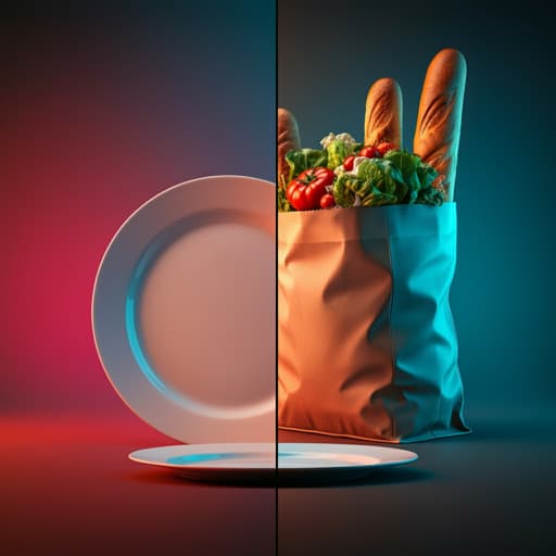 Household food insecurity before and during COVID-19 pandemic and its association with perceived stress: population-based studies