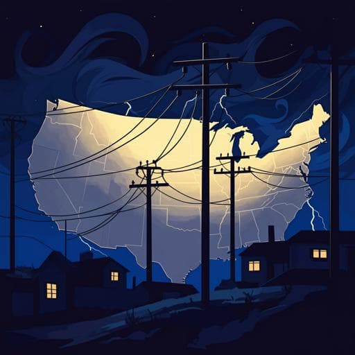 Spatiotemporal distribution of power outages with climate events and social vulnerability in the USA